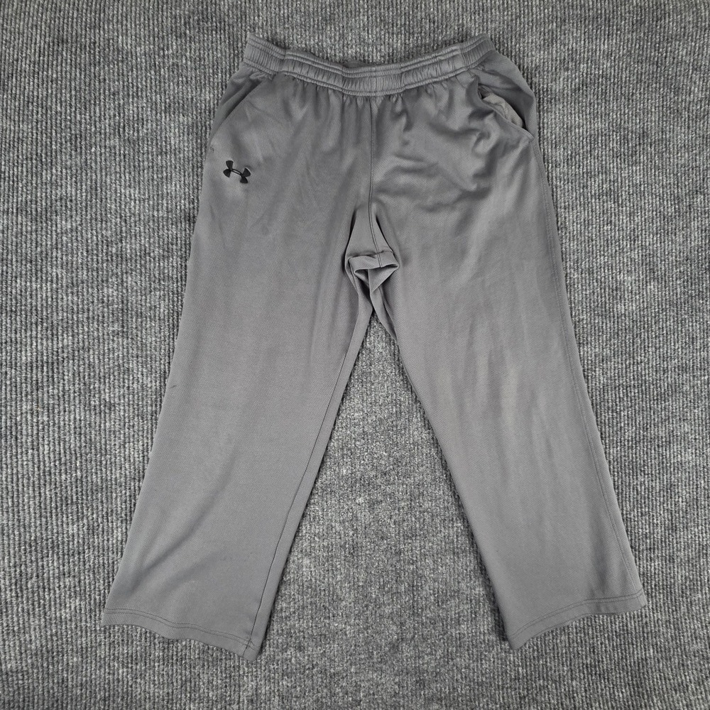 Under Armour Women's Loose Fit Gray Athletic Sweatpants Women's Size LG